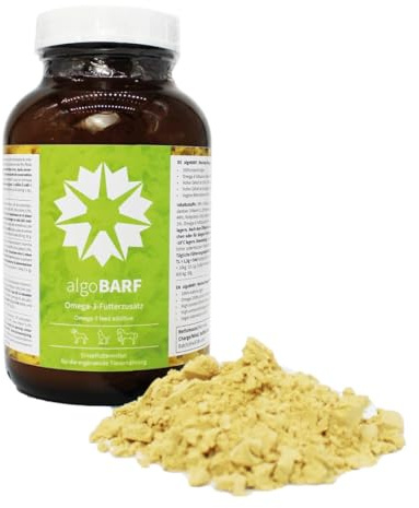 algoBarf Omega-3 Pulver 2kg – Pflanzlicher Barf-Zusatz aus Algen