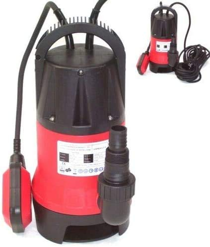Smutsvattendopppump dykpump 900 W avloppsvattenpump 44325 vattenpump