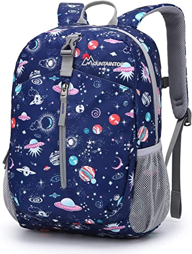 Mountaintop Kinderrucksack Daypack Grundschule Rucksack Tagesrucksack Schulrucksack Mädchen Jungen für Schule Freizeit Ausflüge, 27x16x39cm | Kindergarten Kinder Rucksack mit Brustgurt Kleiner Tagesrucksack Schulrucksack Kindertasche