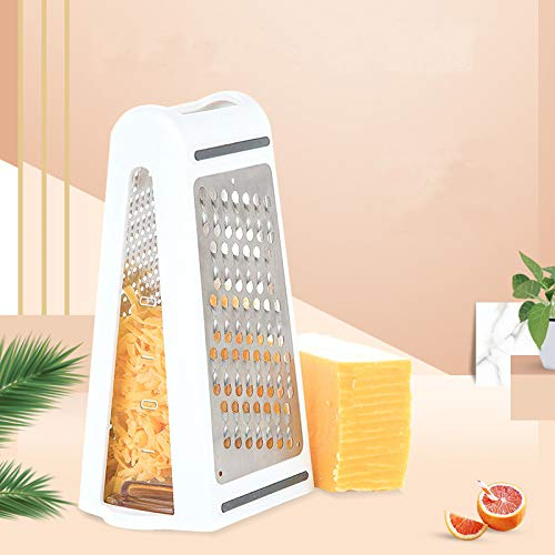 Rapes de cuisine Rape à fromage, rape au gingembre et couvercle de lame de citron Acier inoxydable - Haute performance - pour légumes, fruits, fromage, chocolat