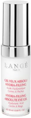 Lange Paris – Gel Yeux Absolu Hydra-Filling – Soin Contour des Yeux Anti-Âge & Hydratant – Acide Hyaluronique, Extraits de Baobab & Hibiscus – Réduction des Rides - Éclat du Regard – 20 ml