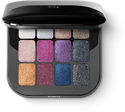 KIKO Milano Cult Colours Eyeshadow Palette 02 | Palette Con 12 Ombretti Sfumabili Dalle Tonalità Ricercate