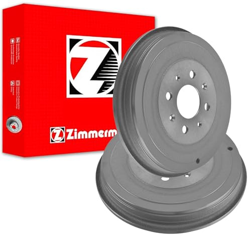 BandelOne enthält 2X Zimmermann 228,3mm Bremstrommeln hinten passend für 500 Grande Punto