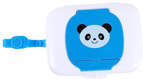 Toyvian 1 Stück Karton Box Für Feuchte Tücher -feuchttuchetui Wischtuchspender Für Badezimmer Wieder Auffüllbar Würfelboxen Für Taschentücher Wasserdicht Pp- Blue