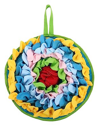 TOYANDONA Schnüffelmatte Für Kaninchen Tiertraining Matte Für Kleinere Haustiere Langlebiges Futterspielzeug Natürlichen Nahrungssuche Und Sensorischen Übungen