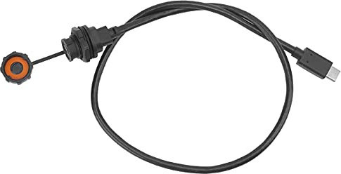 Baxnore IP68 Water Proof Connector Male Female with 1ft/1.6ft/3.3ft Cable, Buckle Lock PA66 Socket 1.5A for Outdoor Equipment, Marine Grade (1M)