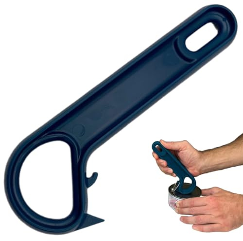 Ring Pull & Pop Top Can Opener (Apricot) Easy Open Any Pull Tab Cans for Seniors, Soda, Pet Food, Cat Cans, Beer, Parkinsons Aids for Living Gifts, Gadgets for People with Arthritis, Kitchen Gadgets.