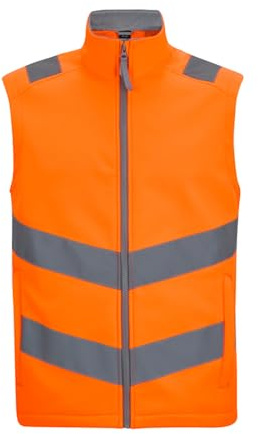 Regatta Professional Herren Hi-vis Pro Contract Ablaze Softshell Bodywarmer Regatta Professional Herren Warnschutz (1er Pack)