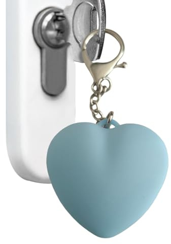 de luz para bolso, decoración de lámpara LED en forma de corazón, llavero iluminado con sensor táctil, para camping, enfermera, corredores de seguridad, trabajo, Halloween, mochila, árbol