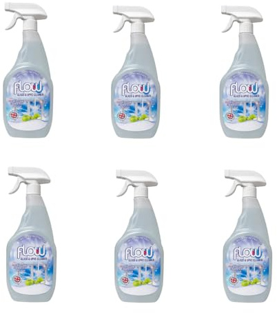 Dunnet Tools UPVC Cleaner Spray 750ml 6 Pack – Professional uPVC Window Frame & Door Cleaner and Restorer – PVC Cleaner for Conservatories & Garden Furniture