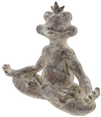 Dekofigur, Frosch Entspannung ca. 42 x 19 x 36 cm