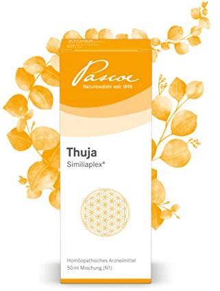 Pascoe Naturmedizin Thuja Similiaplex, registriertes Homöopathikum, 50 ml | Registriertes homöopathisches Arzneimittel ohne therapeutische Indikationsangabe, Packung mit 50 ml, von Pascoe Naturmedizin