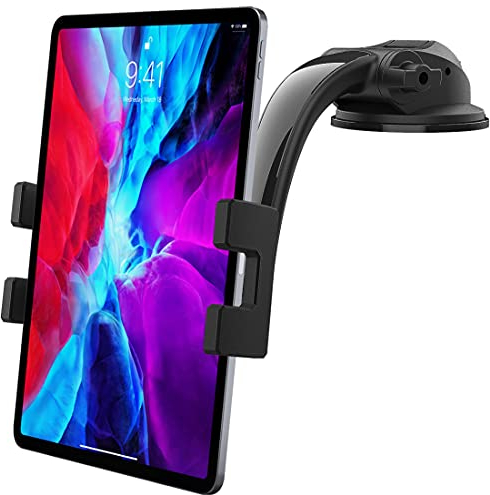 Woleyi Autohalterung - Stabile Saugnapf-Halterung für iPad Pro 12,9 Air Mini, Galaxy Tabs & iPhone 4-13 Smartphones & Tablets