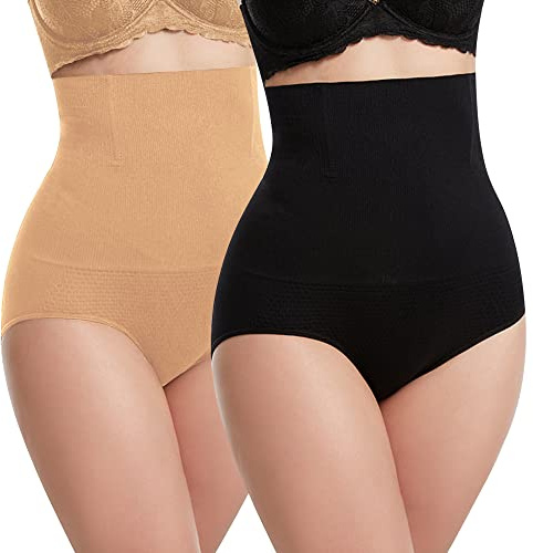 Libella Damen figurenformend Miederslip mit Bauch-Weg-Effekt 3608 Schwarz/Haut M/L