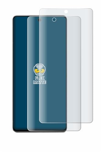 BROTECT Schutzfolie für Google Pixel 7 Pro | 2 Stück Entspiegelnder Displayschutz Made in Germany Matte Full-Screen Folie Full-Cover 3D Curved Anti-Reflexion Montage Kit