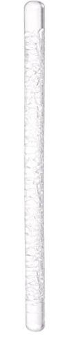 sourcing map Acryl Geprägt Nudelholz 6.3 Netzförmig 3D Muster Acryl Antihaftmittel Roller Fondant Prägefolien Nudelholz Strukturiert für Backen Keksgebäck Lehmteig