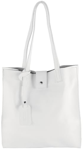 modamoda de T247 Damen Leder Schultertasche, handmade in Italy
