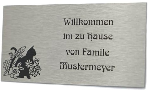 Dein individuelles Schild