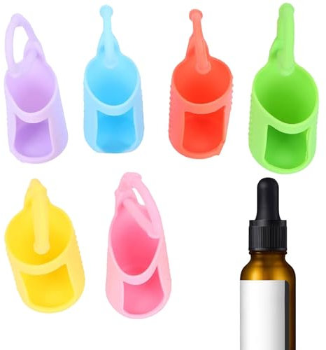 Manicotto in silicone per bottiglia a rullo, manicotti per bottiglia in silicone da viaggio,Manicotto porta bottiglia con rullo in silicone 6X | Con corda di fissaggio Manicotto per bottiglia di olio