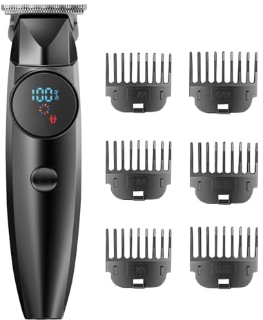 Cortapelos para Hombre Máquina De Cortar Pelo Para Hombres | Con Mango Ergonómico Y Batería De Larga Duración Para Cuidado Personal Afeitado Corte De Pelo Y Regalos De Cumpleaños Para