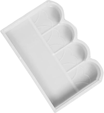 Hemobllo Molde de Plástico para Valla de Jardín Reutilizable y Duradero para Bricolaje de Barandas y Bordes Césped y Terrazas Fácil de Usar y Limpiar