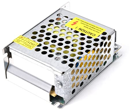 Fuente de alimentación estabilizada CC 12V 2A Fuente de alimentación conmutada Transformador de iluminación Adaptador de fuente Interruptor de tira Adaptador de controlador LED