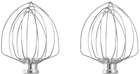 2 Accessori For Frusta, Compatibili Con KitchenAid, Planetaria Con Testa Inclinabile, Agitatore For Crema Di Uova In Acciaio Inossidabile, Ricambio K4