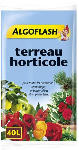 Terreau horticole Algoflash 40 litres