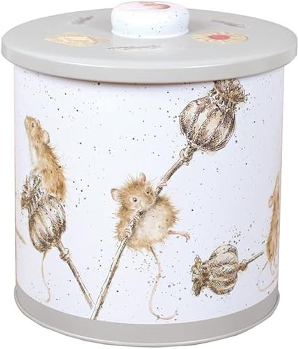 Wrendale Design Keksdose mit Deckel rund Mouse - 16cm