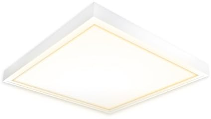 Xtend EcoLight LED Panel 62x62 Warmweiß 3000K Aufbaurahmen Alu weiß