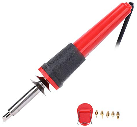 Fafeicy 40W Elektrisches Lötkolben Set - Holzbrennstift für Schnitzpyrographie, künstlerische Wärmeübertragung und DIY Kreationen, AC230V EU Stecker