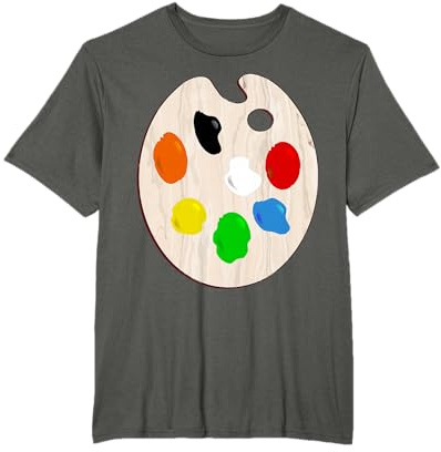 Tee-shirt pour déguisement de peintre - Palette de peinture - T-Shirt