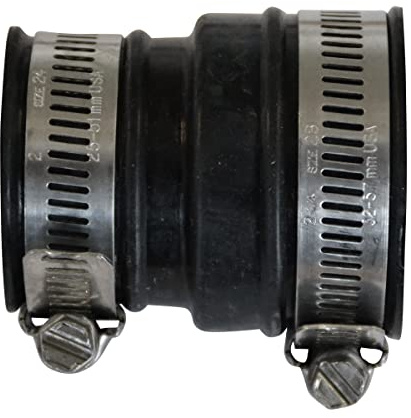 Jardibric – Manguitos reductores de adaptación EPDM – Conexión de escape de PVC – Conectores flexibles para una transición precisa e impermeable en su sistema de fontanería (Ø24-32/Ø32-40)