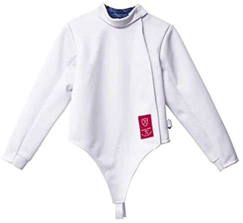 350N Fechtuniformanzug Kinder Erwachsene Fechtjacke, Stichfestes Gewebe, CE-zertifizierter Fechtausrüstungs-Schutzanzug, Florett-/Degen-/Säbel-Fechtanzug