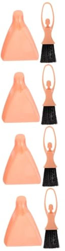Yardwe 4sets Hamster Cage Broom Handheld Dustpan and Brush Portable Cleaning Tool for Home and Pet Care