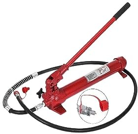 Martinetto con cilindro idraulico di potenza da 10 tonnellate, tubo dell'olio, kit di riparazione Fe for carrozzeria, attrezzatura pesante for sollevatore for camion Strumento Idraulico