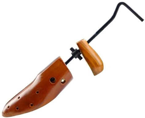 AYKANING Schuhspanner，Schuhdehner 1 Stück Schuhspanner Holzschuhe Baumformer Rack Holz verstellbar Flats Pumps Stiefel Expander Bäume Mann Frauen(M)
