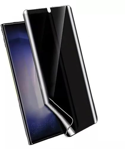 fonefunshop Hydrogel Blickschutzfolie für S24 S23 S22 Ultra Plus, Weiche Folie, Anti-Spy, Oleophobe Beschichtung, HD-Klarheit, Hüllenfreundlich (S10 Lite)