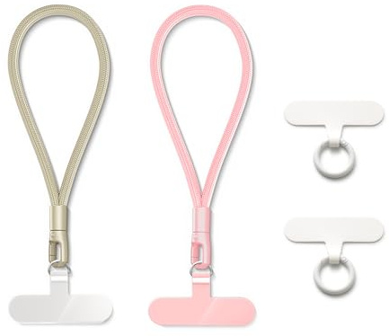 MORSUNBELA Handykette Kurz Universal Handschlaufe Handy 2 Stück | 2 Stück Handyband Kurz für Kopfhörer Handyhülle USB-Stick Kamera Handgelenk