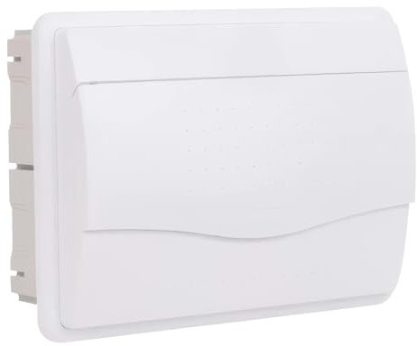 CABLEPELADO - Caja Empotrar 18 Elementos con Puerta Opaca Blanco – Seguridad, Diseño Moderno y Protección Óptima