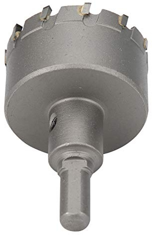 Carbide Hole Saw, Carbide Hole Saw, Metal Holesaw, Tip Drill Bit for Metal Thick Plate, Iron Plate, Stainless Steel, (φ100mm)