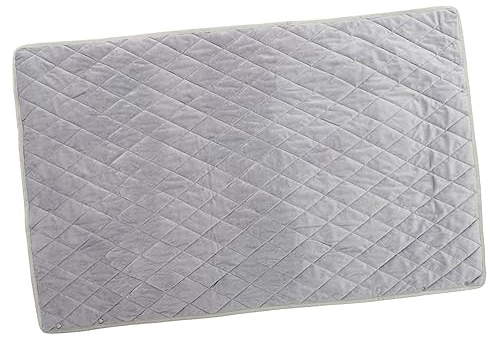 JECOMPRIS USB Electric Heating Blanket Gray Multifunctional Wearable Drapable and Spreadable Warm Shawl for Office Home Camping with Safe Low Voltage Power and Soft Material