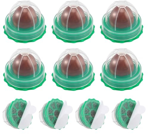 Milisten Lot de 10 Friandises pour Chat Boule à Lécher à L’Herbe à Chat Saveur Aléatoire Sticks 12g Snack Vitaminé Alimentation Interactive