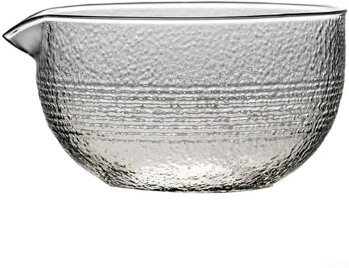 Ciotola Matcha da 400 ml per Chawan tradizionale giapponese, per cerimonia del tè e latte, fatta a mano con beccuccio versatore e smalto lucido (B-5)