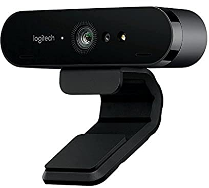 Logitech Brio Webcam (90 fps, USB 3.0, 4096 x 2160, Autofokus, 5-fach digitaler Zoom, Microp)