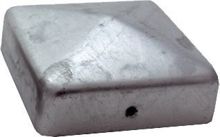 haebelholz 10 Stück Pfostenkappe Verzinkt 111x111 mm Pyramide