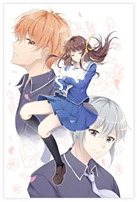 Anime Poster Fruits Basket 5 Canvas Poster Wall Art Decor Print Picture Paintings for Living Room Bedroom Decoration 12×18inch(30×45cm) Unframe-style1