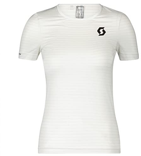 SCOTT Underwear Carbon Damen Fahrrad Unterhemd kurz weiß 2023: Größe: L (40/42)