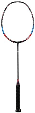 FrEshn Badminton Schläger Badmintonschläger Hohe Spannung All Carbon Single Shot Professioneller Geschwindigkeitstyp Badminton Schläger Set (Size : Honor S7 4u)