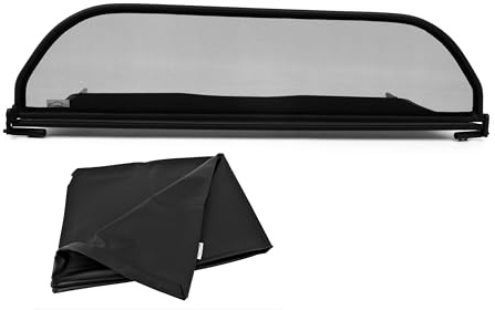 Airax Déflecteur de vent pour Ford Mustang VI Convertible Cabrio avec sac